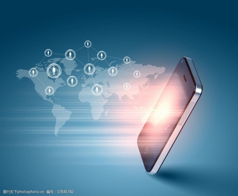 藍(lán)色科技電子產(chǎn)品圖片素材