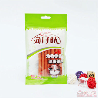 【狗仔隊寵物零食100G寵物牛肉條狗狗訓練寶貝肉干肉條零食廠家批發n1001】臺州市黃巖糖糖寵物用品廠 - 產品庫